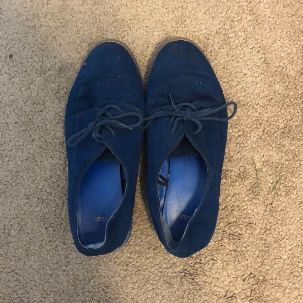 Blue oxfords